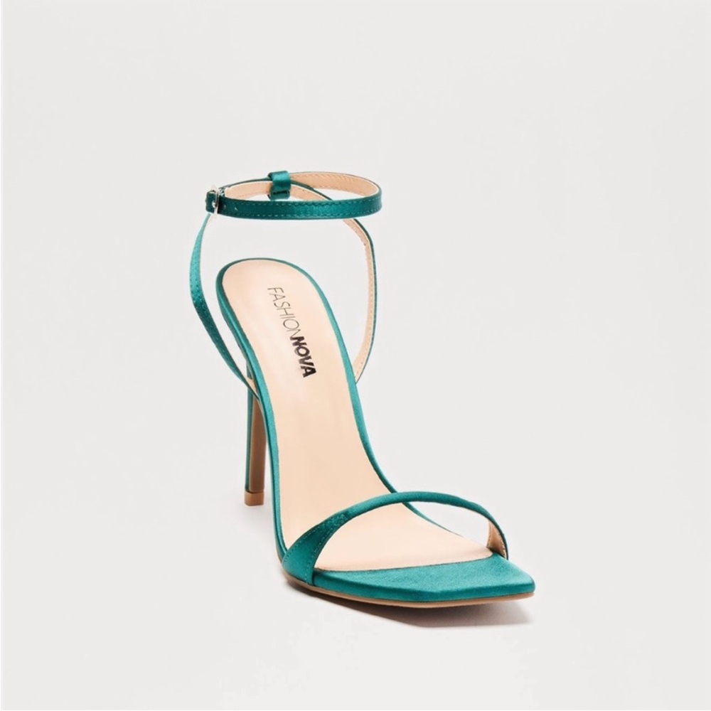 Turquoise High Heels